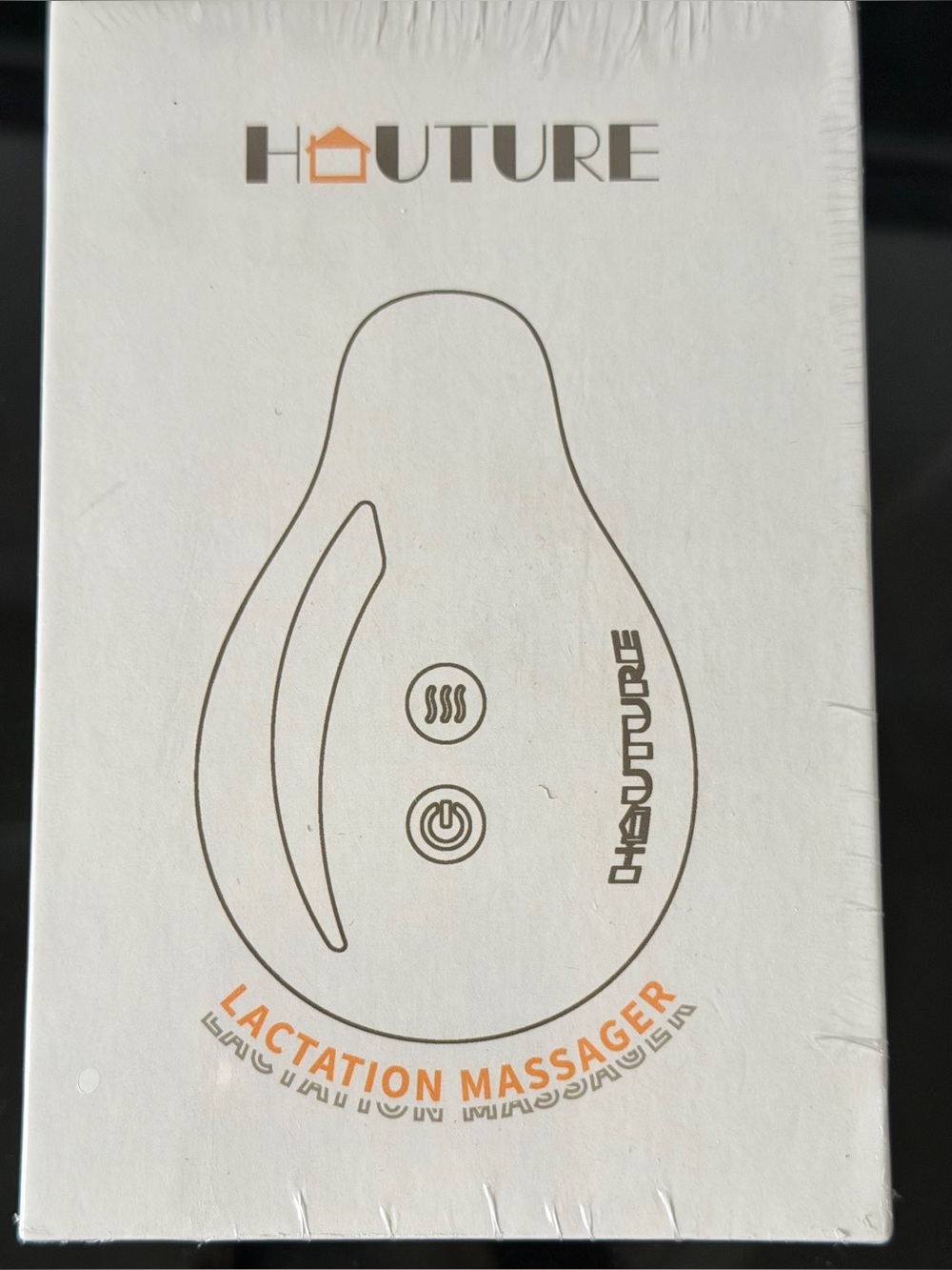 New! Warming Lactation Vibrating Massager Nursing Rechargeable